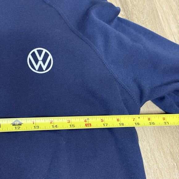 VW Volkswagen Sweatshirt – Unisex Size M – Employee Issued – Blue - Picture 12 of 14